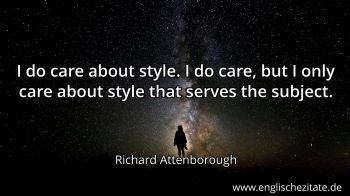 Englisches Zitat von Richard Attenborough als Bild