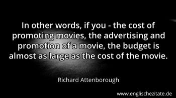 Englisches Zitat von Richard Attenborough als Bild