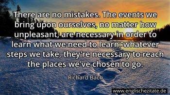 Englisches Zitat von Richard Bach als Bild