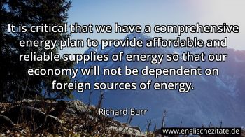 Englisches Zitat von Richard Burr als Bild