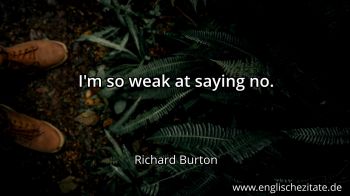 Englisches Zitat von Richard Burton als Bild