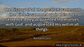 Englisches Zitat von Richard Cecil als Bild