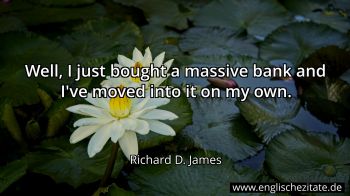 Englisches Zitat von Richard D. James als Bild