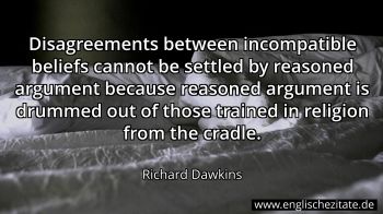 Englisches Zitat von Richard Dawkins als Bild