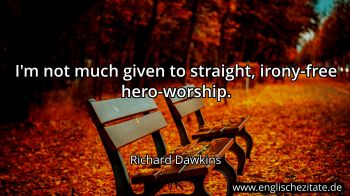 Englisches Zitat von Richard Dawkins als Bild