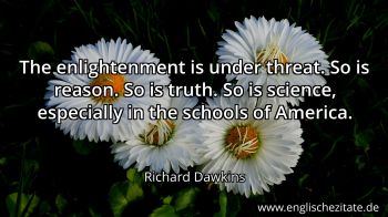 Englisches Zitat von Richard Dawkins als Bild