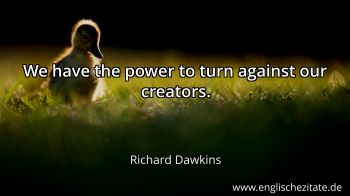 Englisches Zitat von Richard Dawkins als Bild