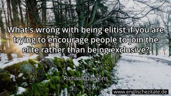 Englisches Zitat von Richard Dawkins als Bild