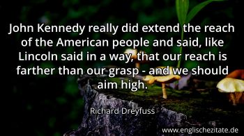 Englisches Zitat von Richard Dreyfuss als Bild