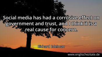 Englisches Zitat von Richard Edelman als Bild