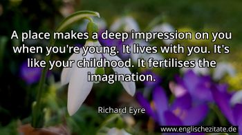 Englisches Zitat von Richard Eyre als Bild