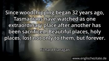 Englisches Zitat von Richard Flanagan als Bild