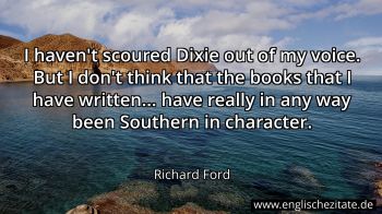 Englisches Zitat von Richard Ford als Bild