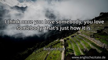Englisches Zitat von Richard Ford als Bild