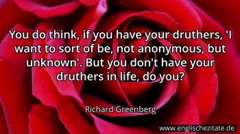 Englisches Zitat von Richard Greenberg als Bild