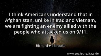 Englisches Zitat von Richard Holbrooke als Bild