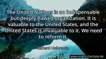 Englisches Zitat von Richard Holbrooke als Bild