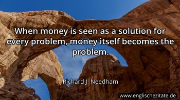 Englisches Zitat von Richard J. Needham als Bild