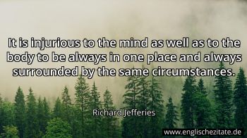 Englisches Zitat von Richard Jefferies als Bild