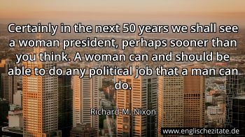 Englisches Zitat von Richard M. Nixon als Bild