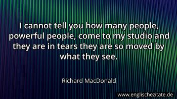Englisches Zitat von Richard MacDonald als Bild