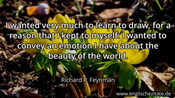 Englisches Zitat von Richard P. Feynman als Bild
