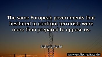 Englisches Zitat von Richard Perle als Bild