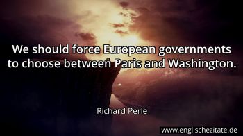 Englisches Zitat von Richard Perle als Bild