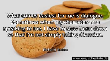 Englisches Zitat von Richard Russo als Bild
