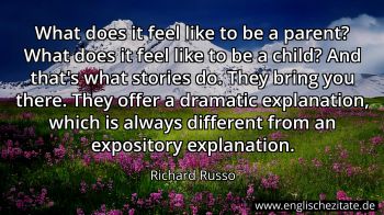 Englisches Zitat von Richard Russo als Bild
