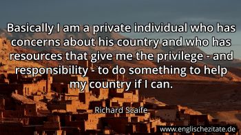 Englisches Zitat von Richard Scaife als Bild