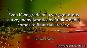 Englisches Zitat von Richard Thaler als Bild
