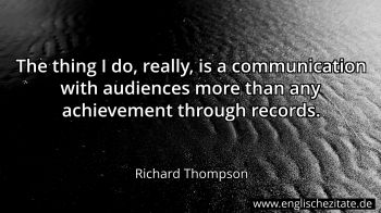 Englisches Zitat von Richard Thompson als Bild