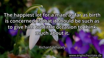 Englisches Zitat von Richard Whately als Bild