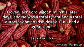 Englisches Zitat von Richard Widmark als Bild