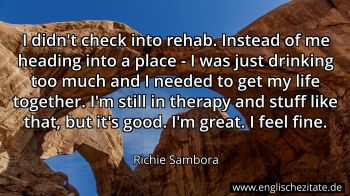 Englisches Zitat von Richie Sambora als Bild