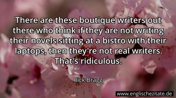 Englisches Zitat von Rick Bragg als Bild