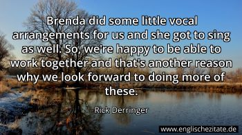 Englisches Zitat von Rick Derringer als Bild