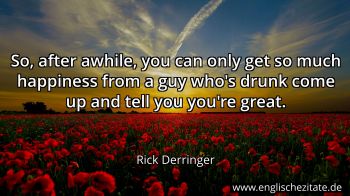 Englisches Zitat von Rick Derringer als Bild