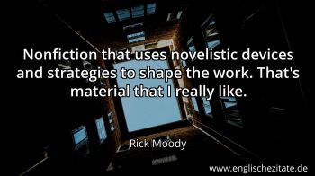 Englisches Zitat von Rick Moody als Bild