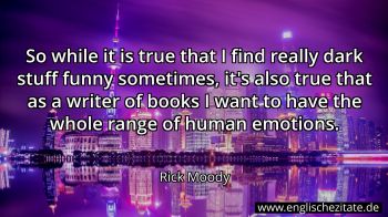 Englisches Zitat von Rick Moody als Bild