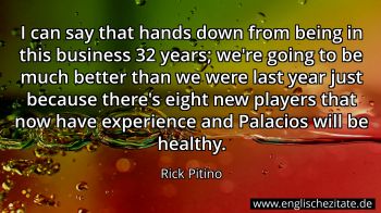 Englisches Zitat von Rick Pitino als Bild