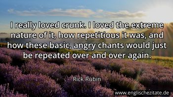 Englisches Zitat von Rick Rubin als Bild