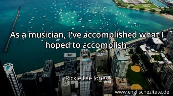 Englisches Zitat von Rickie Lee Jones als Bild