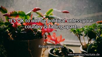 Englisches Zitat von Rickie Lee Jones als Bild