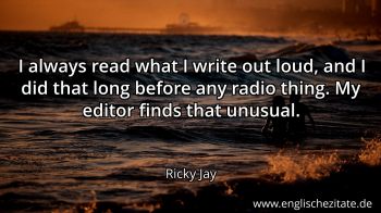 Englisches Zitat von Ricky Jay als Bild