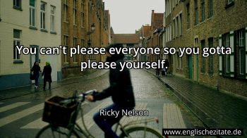 Englisches Zitat von Ricky Nelson als Bild