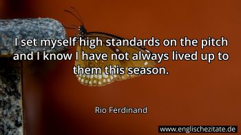 Englisches Zitat von Rio Ferdinand als Bild