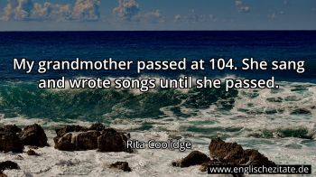 Englisches Zitat von Rita Coolidge als Bild
