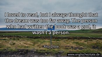 Englisches Zitat von Rita Dove als Bild